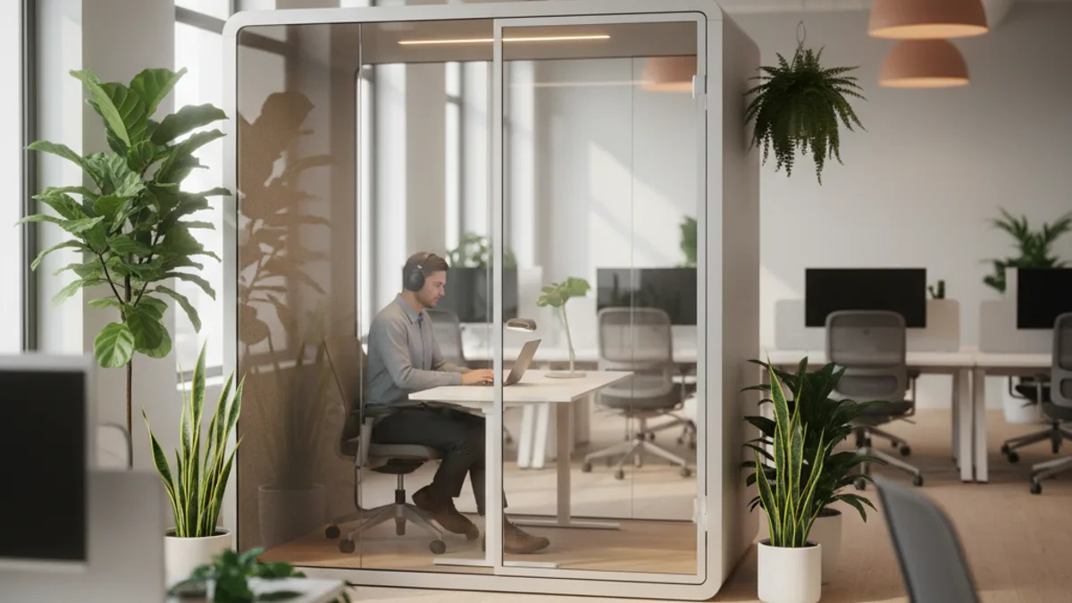 Акустичні кабіни для офісу: гід