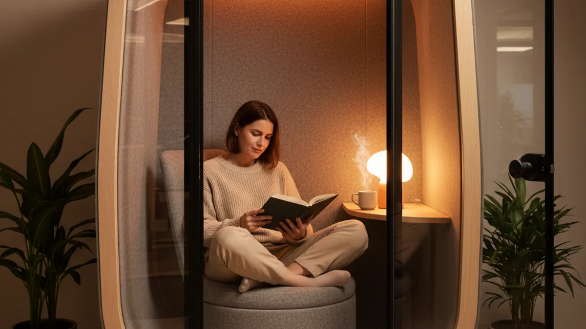 Офісні кабіни для інтровертів: науковий погляд на потребу в тиші