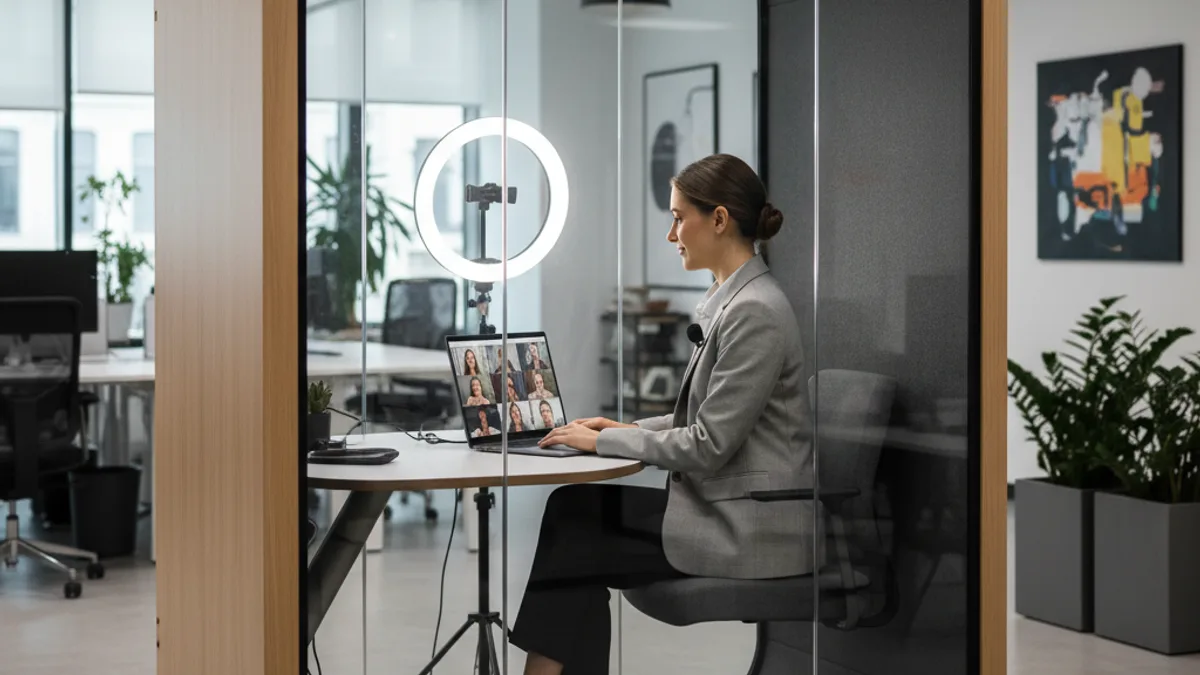 Zoom-кабіна для офісу