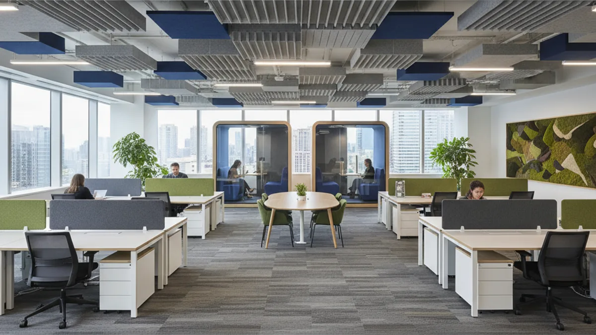 Звукоізоляція в open space: 7 рішень від науковців